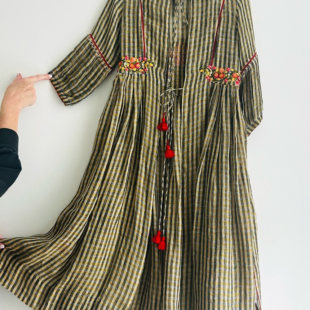 Handwoven Light weight Duster like Injiri, Dosa